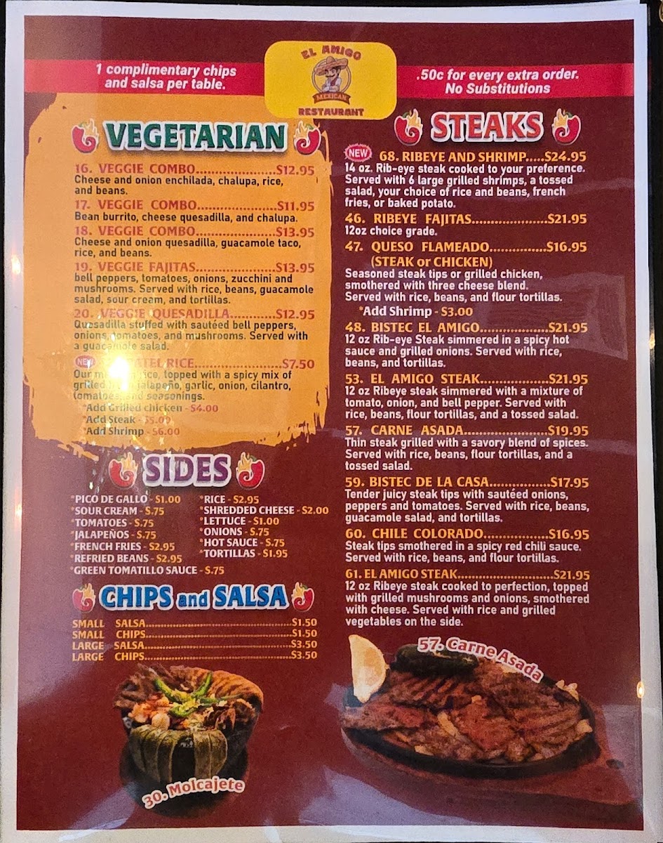 El Amigo Bar and Grill Menu - Image 5